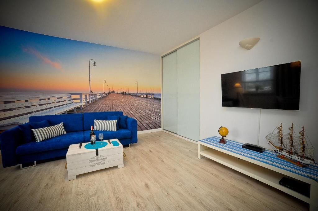 Апартаменты Apartament Marynarski de Lux - Sopocki Parkur Komplex Сопот-33