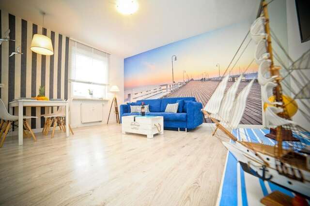 Апартаменты Apartament Marynarski de Lux - Sopocki Parkur Komplex Сопот-24